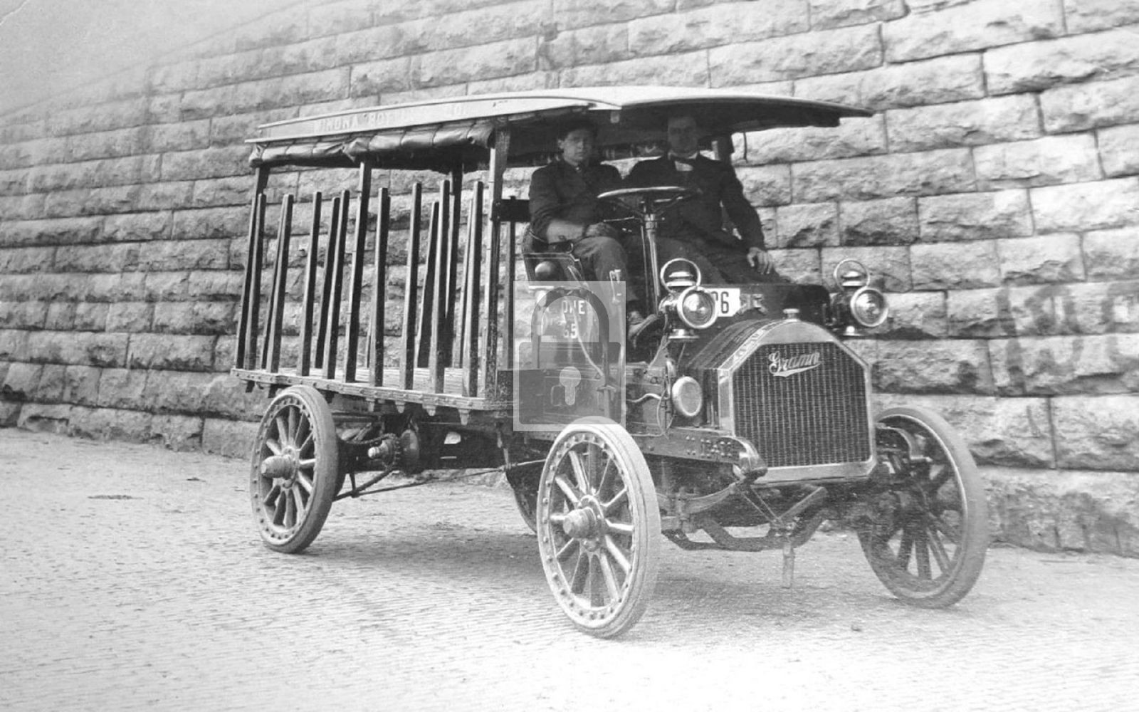 1912 Winona Bottling Co Delivery Truck Minnesota MN - Reprint
