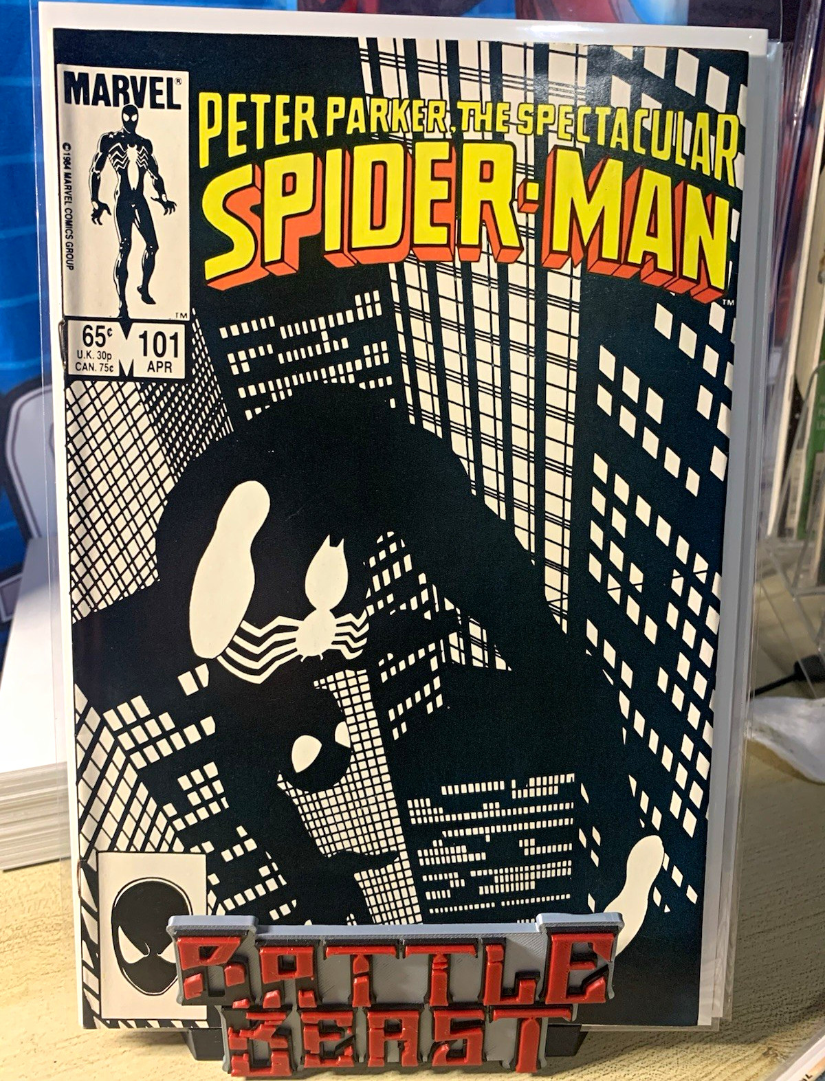Marvel Comics Peter Parker, The Spectacular Spider-Man #101 (1985) Mantlo