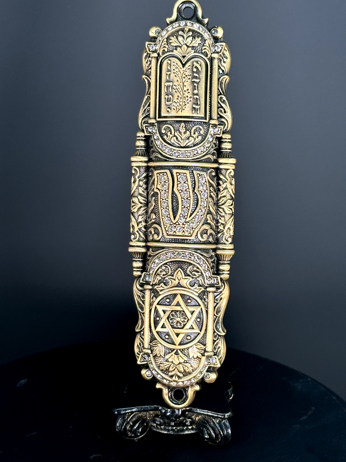 I Am Edgar Berebi My CHAI Mezuzah Judaica Jewish Box Museum Gold Plate LAST ONES I Am Edgar Berebi My CHAI Mezuzah Judaica Jewish Box Museum Gold Plate LAST ONES