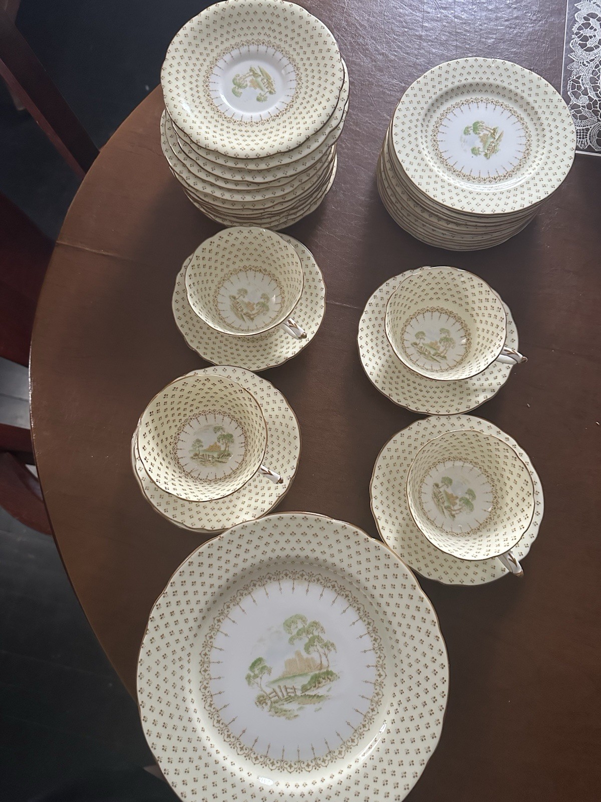 45 Pieces Paragon Fine None China Queen Elizabeth Made In England 2147
