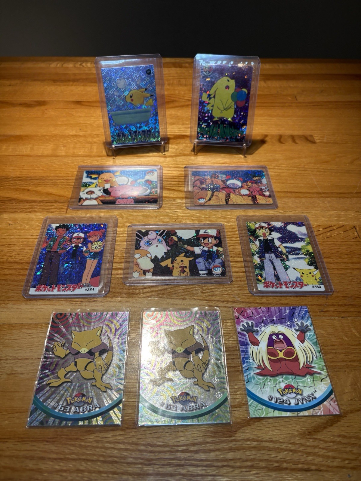 Vintage Pokémon Topps Promotion Movie Scene Card Lot Foil Holos - Excellent NM Vintage Pokémon Topps Promotion Movie Scene Card Lot Foil Holos - Excellent NM