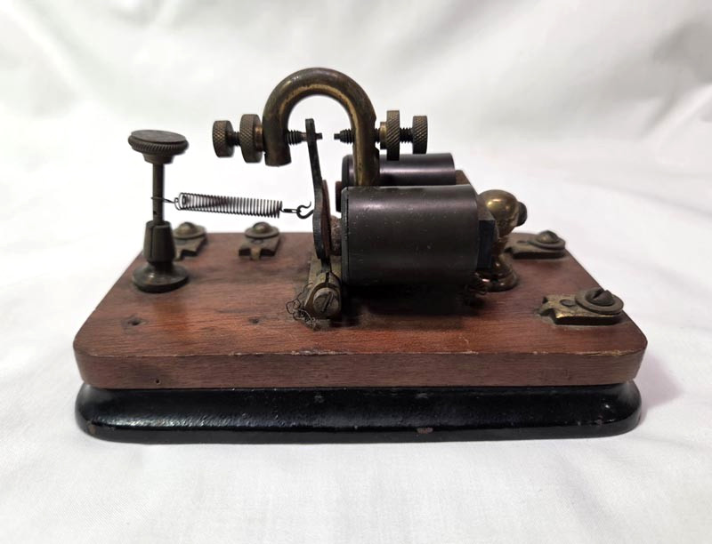 Antique Railroad Telegraph Relay Probably J H Bunnell 
