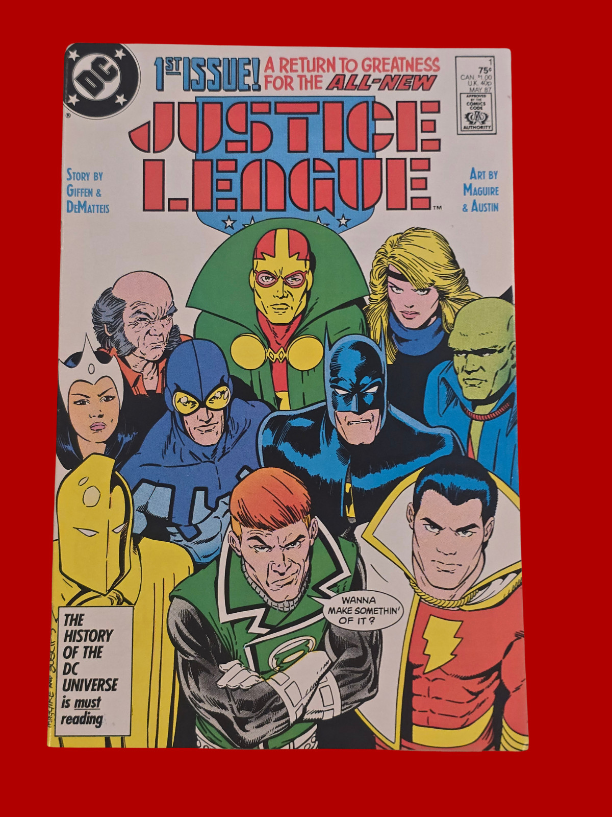 Justice League #1 (DC Comics May 1987)