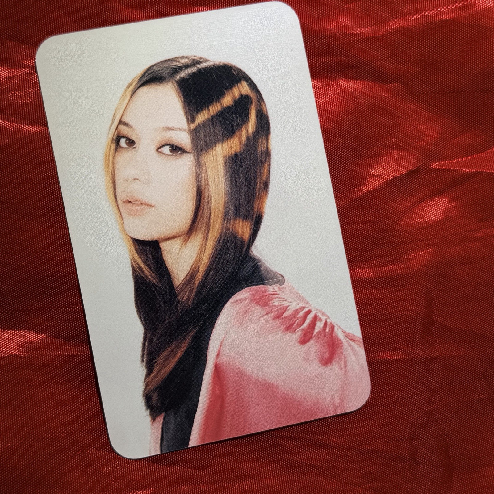 Megan KATSEYE PINKY UP Idols  K-Pop Photo girl Card Babe Lovely