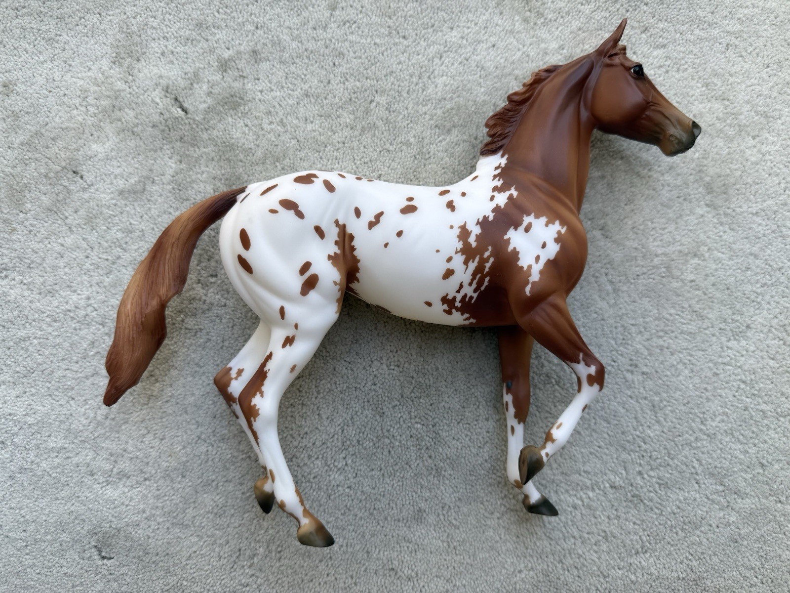 Breyer BreyerFest Horse #10774 Birka & Ribe Chestnut Appaloosa Lonesome Glory