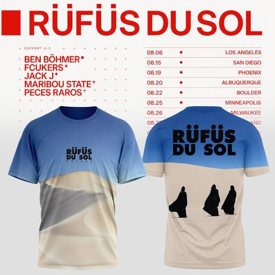 good price Rüfüs Du Sol band TOUR 26 3D shirt full sizes UJS75