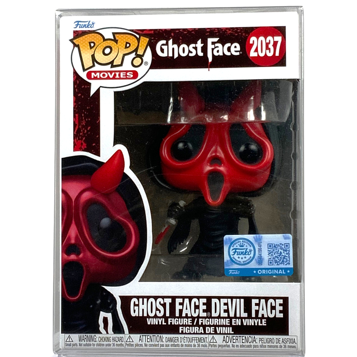 Funko Pop Cave GHOST FACE DEVIL FACE Scream Movie HORROR HALLOWEEN Exclusive