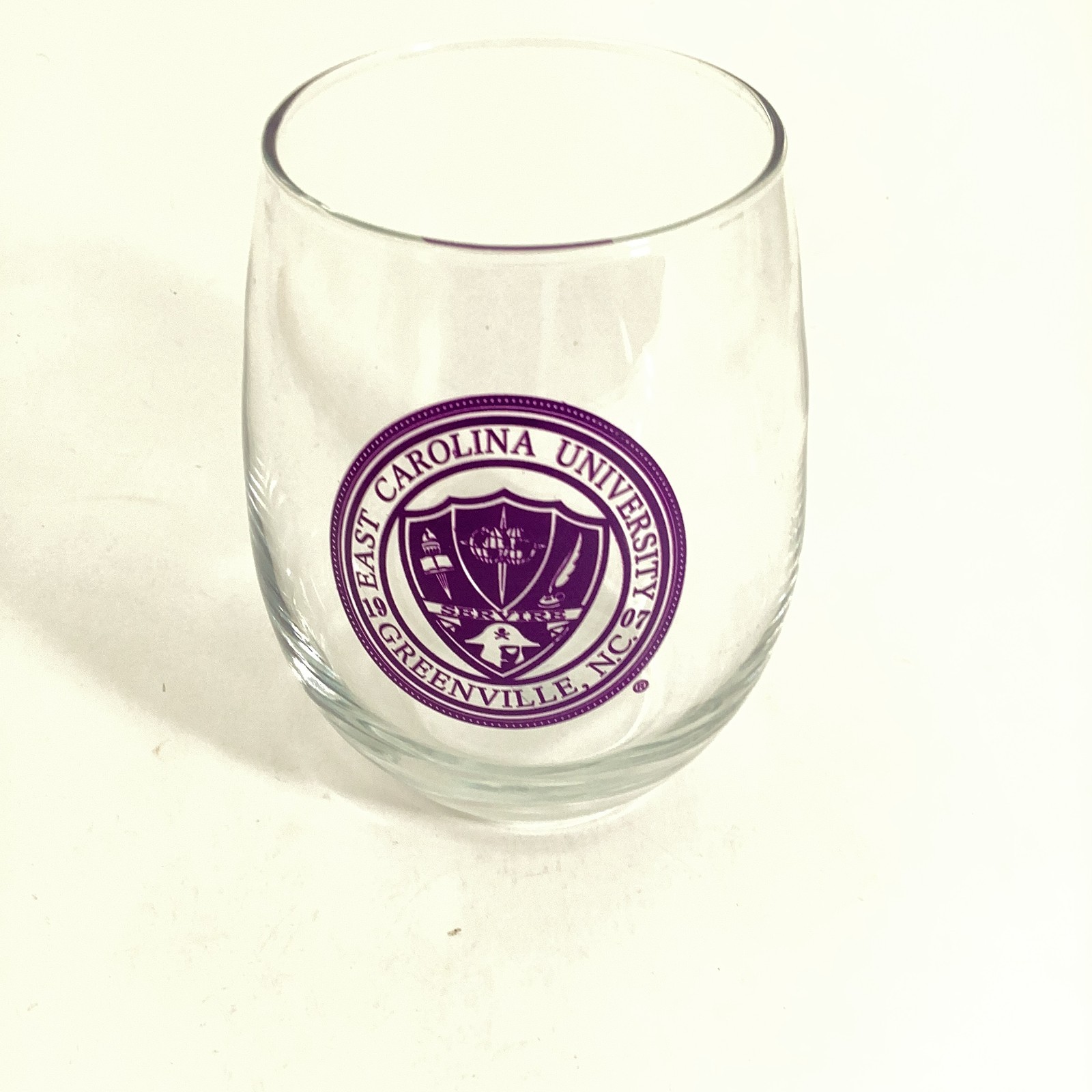 East Carolina University Glass Cup School Greenville North Carolina