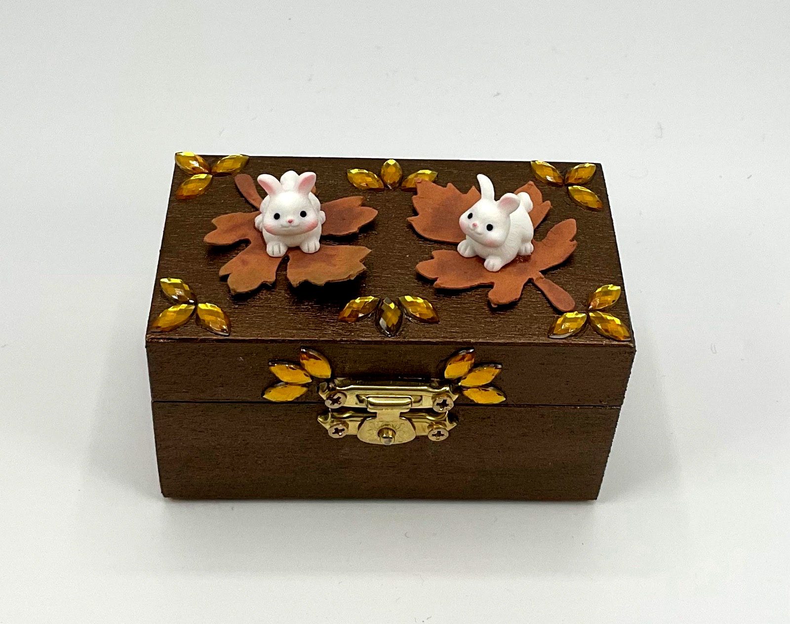 Handcrafted Bunny Trinket Box