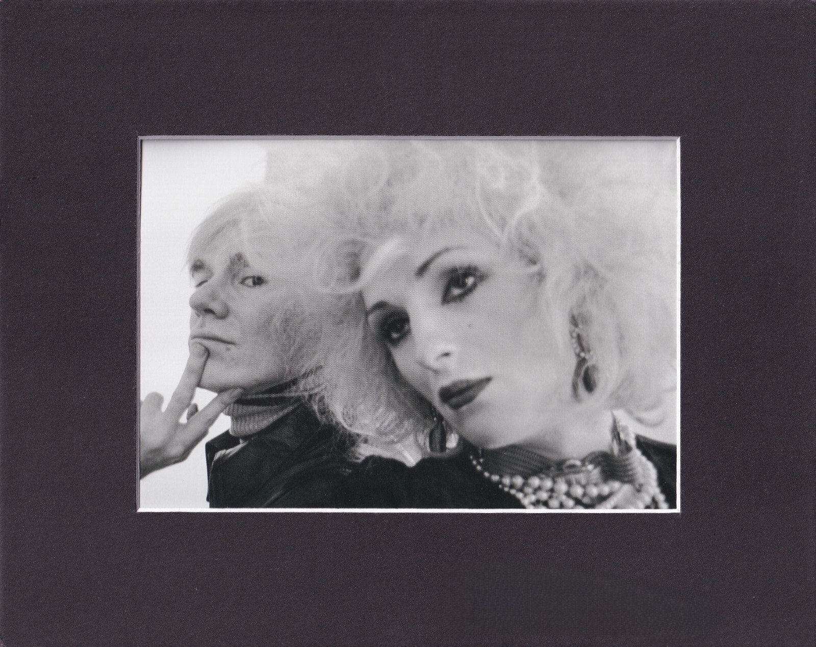 8X10 Matted Print Picture Andy Warhol: Candy Darling, 1969