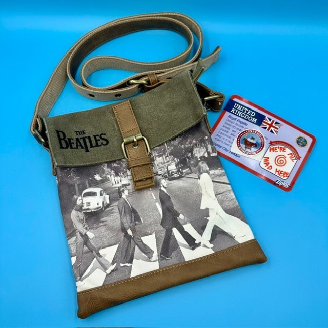 Epcot World Showcase United Kingdom The Beatles Abbey Road Crossbody Bag Epcot World Showcase United Kingdom The Beatles Abbey Road Crossbody Bag