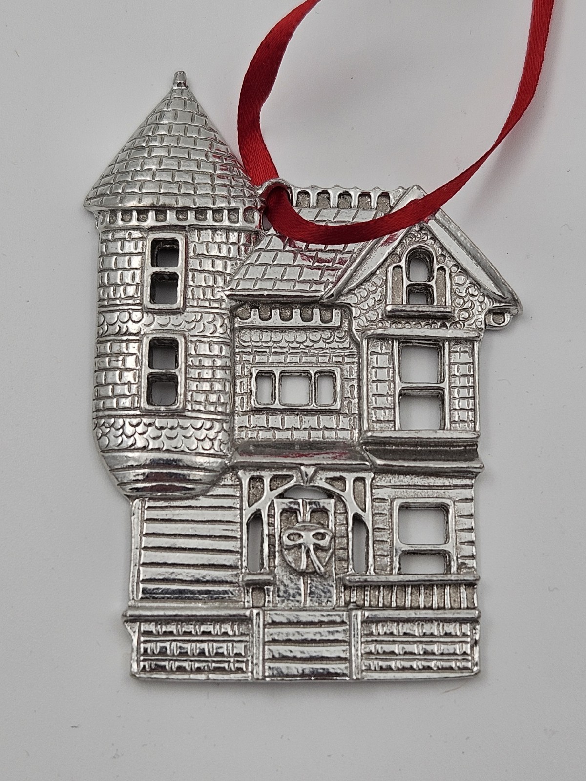 Kirk Stieff ornament Pewter Queen Anne Victorian Home
