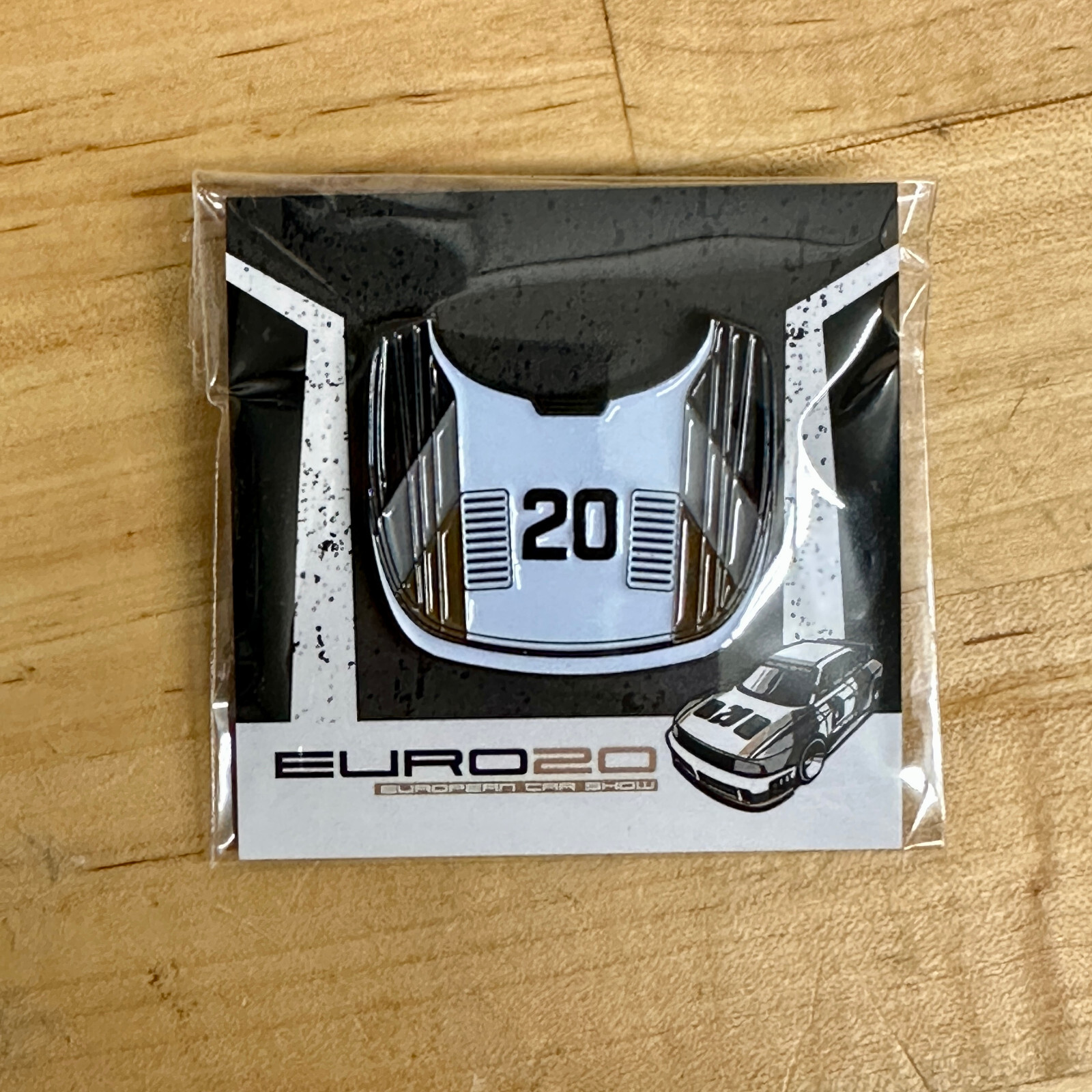EURO20 Car Show Audi Quattro Rally Theme Hood Enamel Pin Limited Edition xx/100 EURO20 Car Show Audi Quattro Rally Theme Hood Enamel Pin Limited Edition xx/100