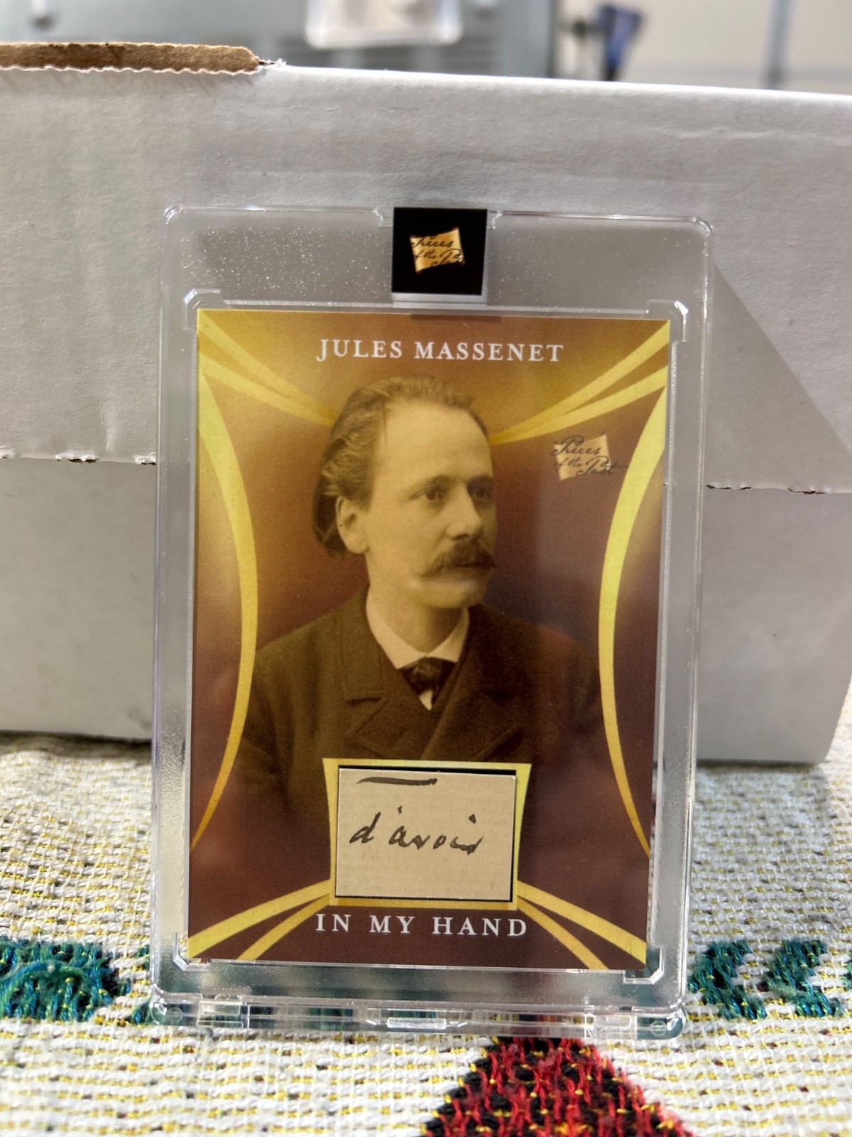 2025 Pieces of the Past MISPRINT Numbered Relic Card 87/25
