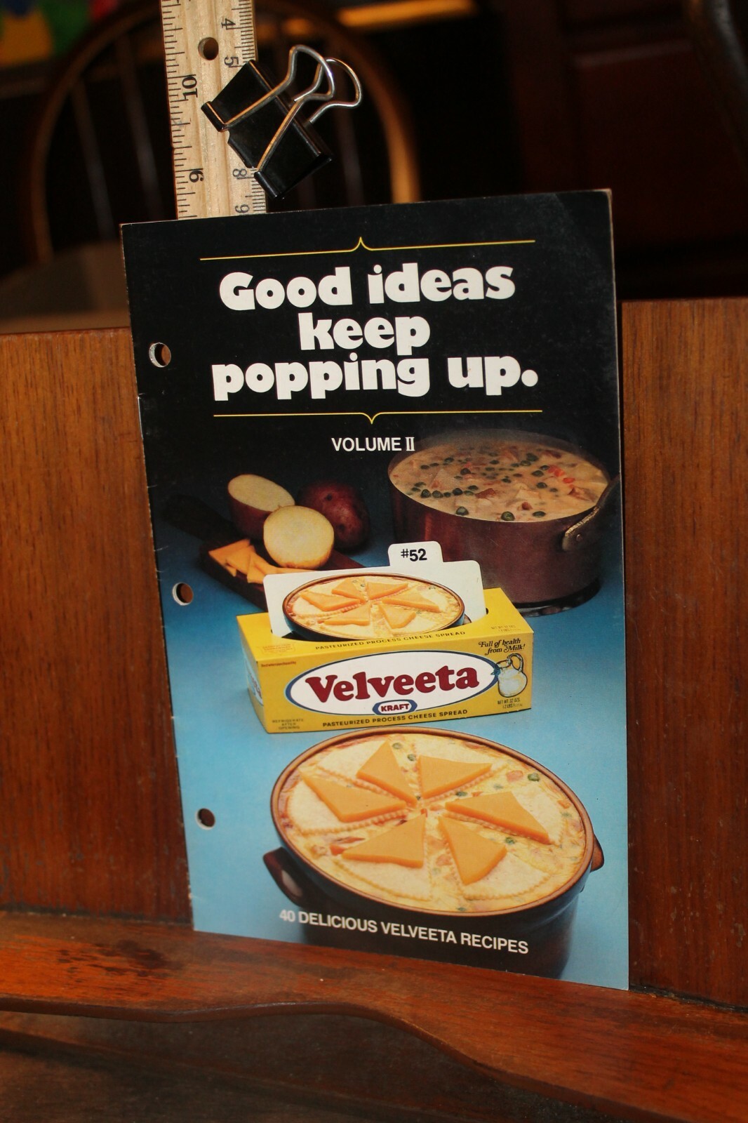 Vintage 1981 Velveeta Good Ideas Keep Popping Up Volume II Recipes Booklet Vintage 1981 Velveeta Good Ideas Keep Popping Up Volume II Recipes Booklet