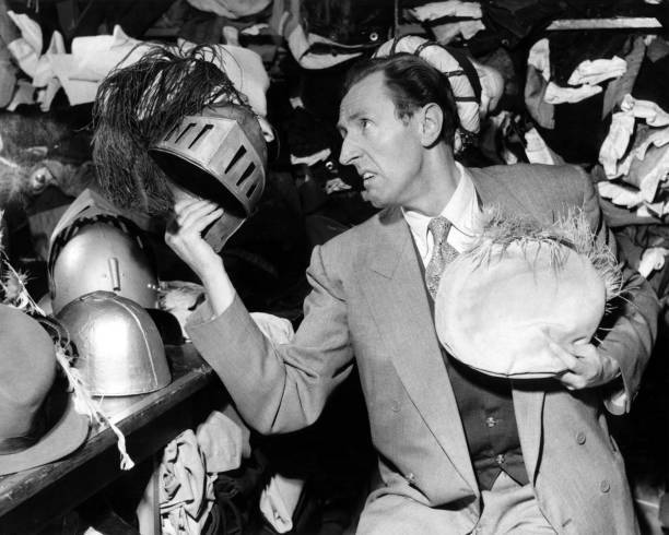 British comedian and television actor Cardew Robinson May 1957 Old Photo