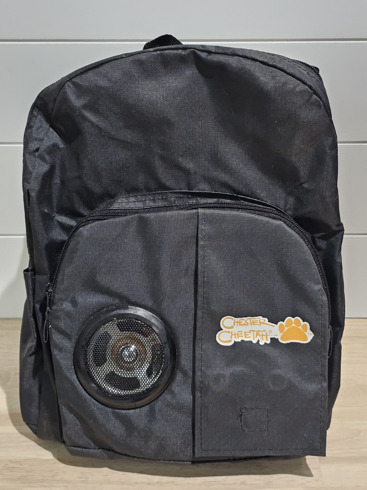 New Vintage 1989 Cheetos Chester Cheetah AM/FM radio Backpack RARE New Vintage 1989 Cheetos Chester Cheetah AM/FM radio Backpack RARE