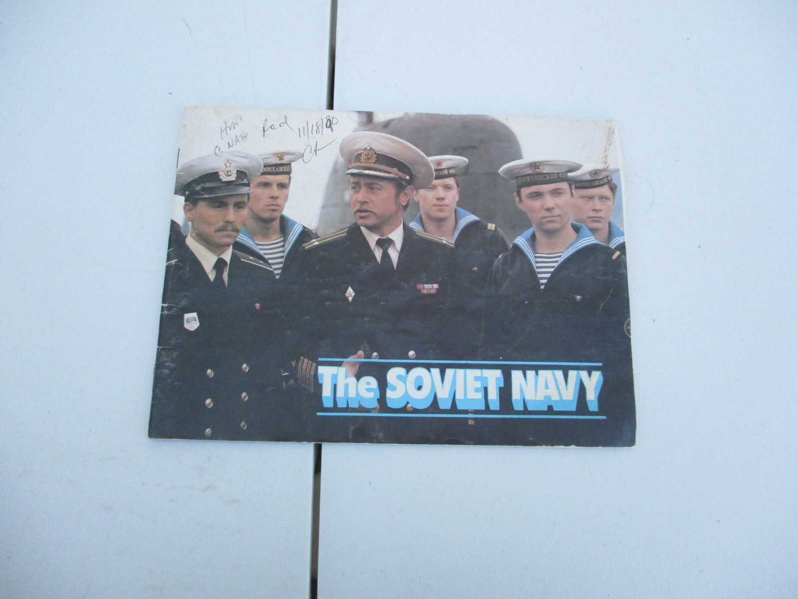 The Soviet Navy, 1990 Booklet from San Diego Visit, Commemorative & Historical