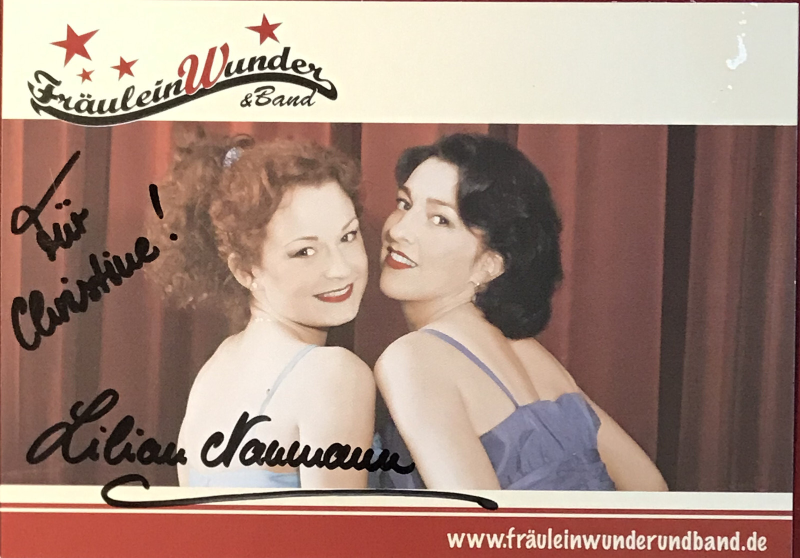 Lilian Naumann Forsthaus Falkenau Rosenheim-Cops autograph signed 4\