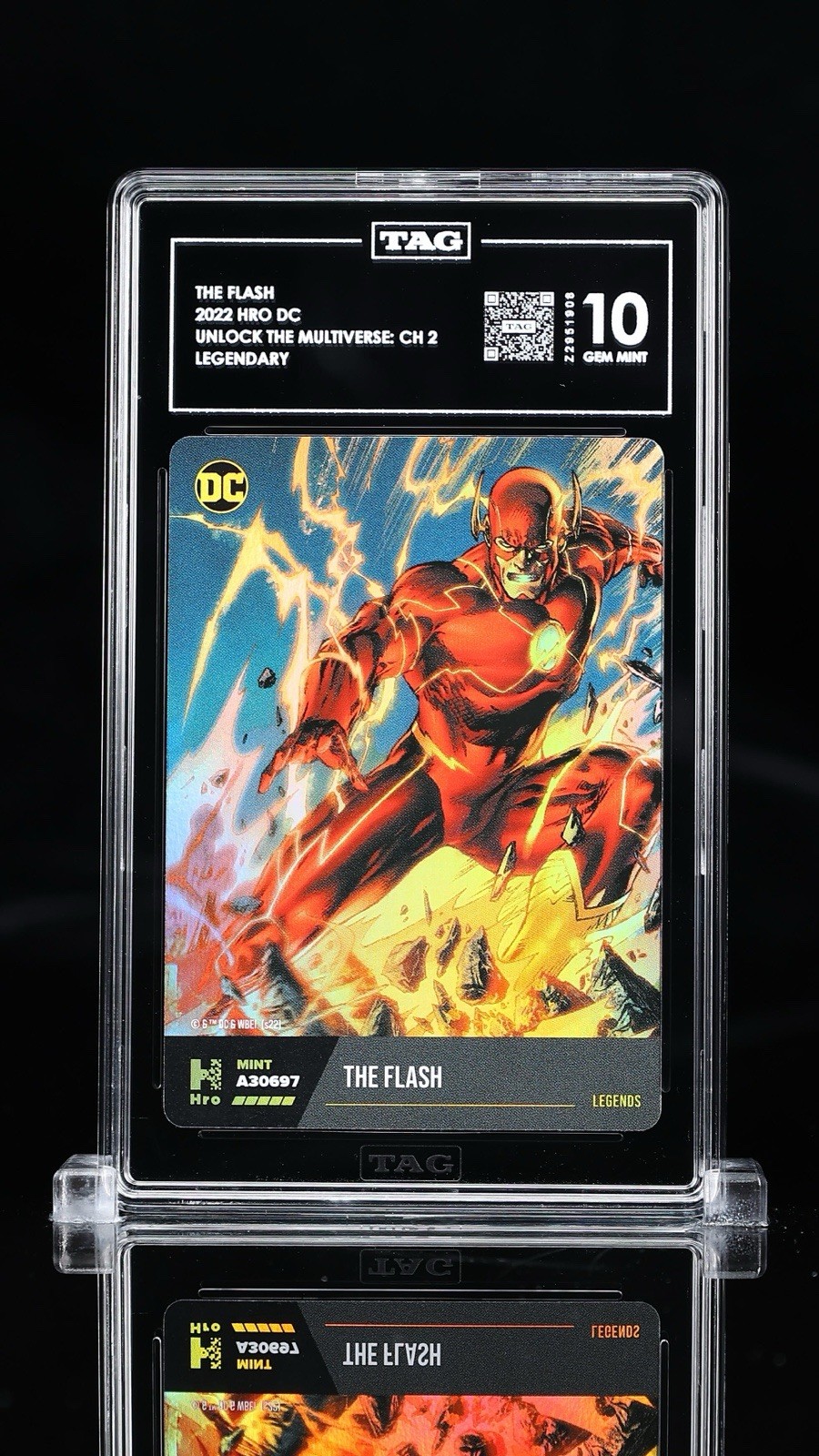 2022 DC The Flash TAG 10 Legendary PHYSICAL ONLY #1 in POP