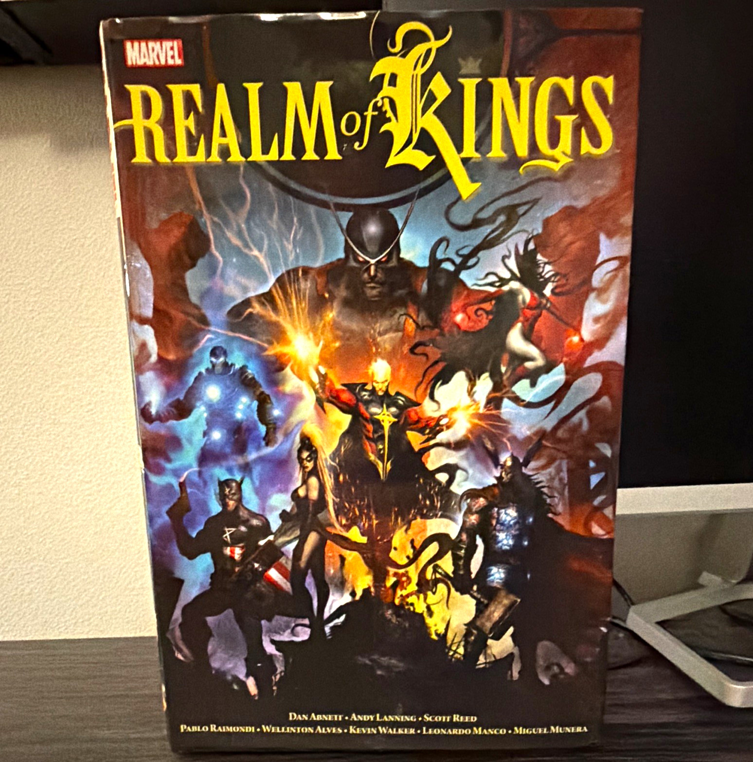 Marvel Realm of Kings Hardcover Graphic Novel Dan Abnett