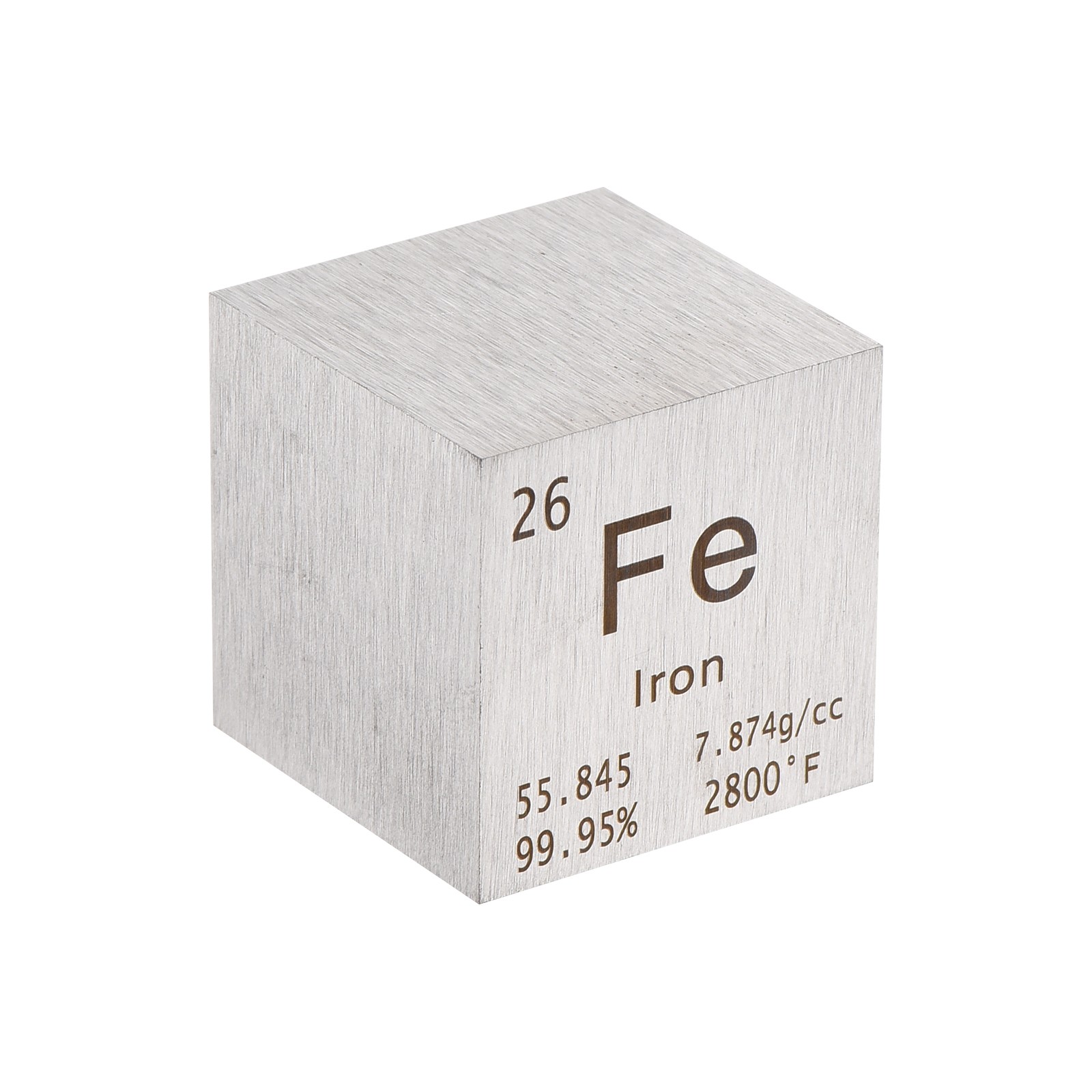 Iron Cube Metal Element High Density Blocks Pure Periodic Element 1\ Iron Cube Metal Element High Density Blocks Pure Periodic Element 1\