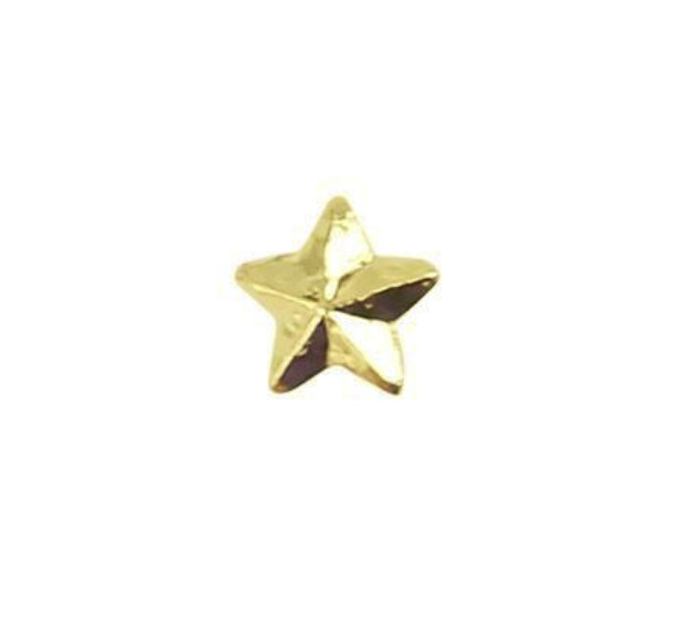 Vanguard RIBBON ATTACHMENTS: STAR - 3/16 INCH GOLD