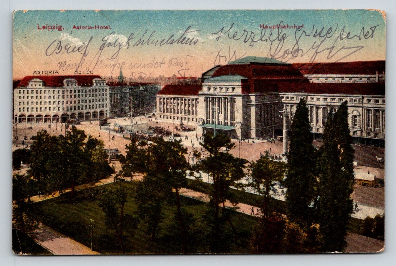 1925  Leipzig   Germany    Postcard