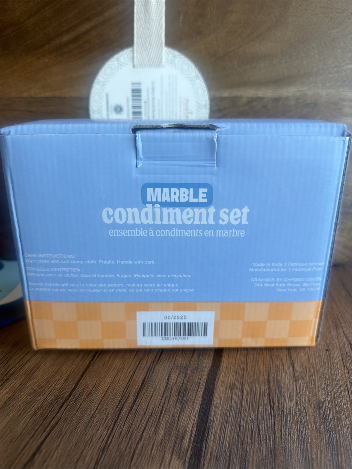 Cravings By Chrissy Teigen Marble Condiment Set Cravings By Chrissy Teigen Marble Condiment Set