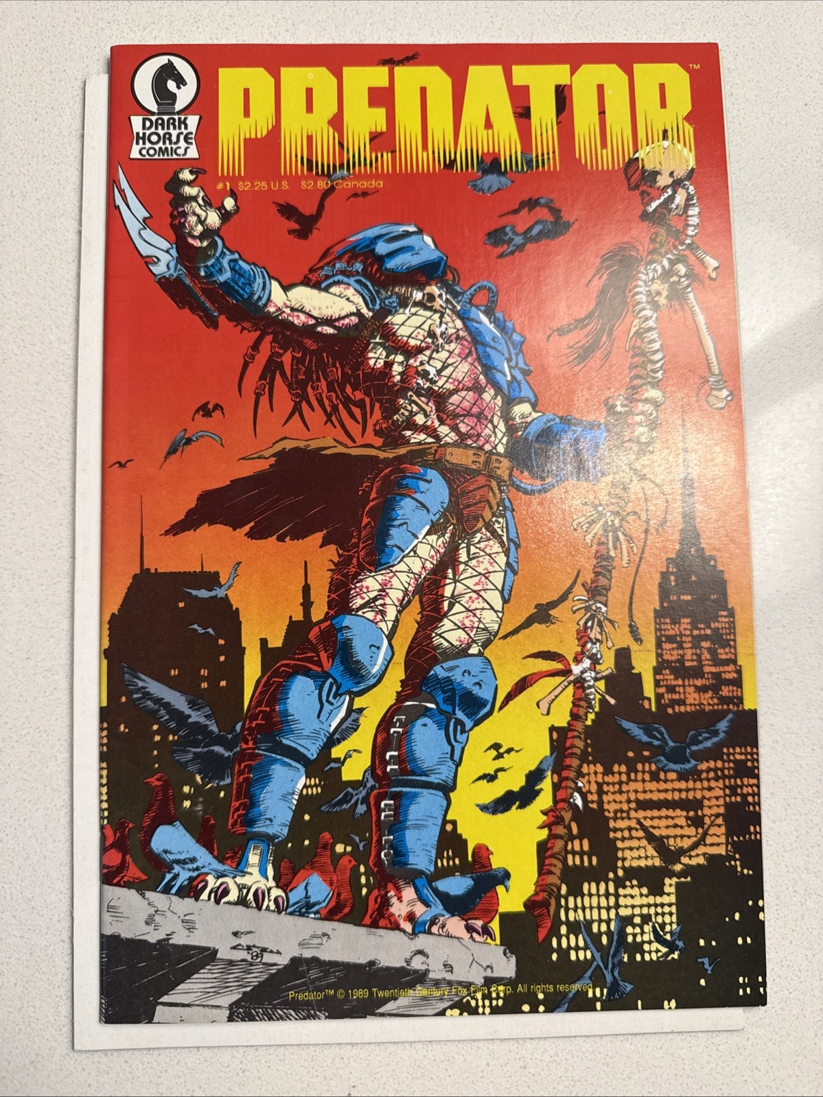Dark Horse Comics Predator #1 1989 First Print VF to VF+ Combine Shipping