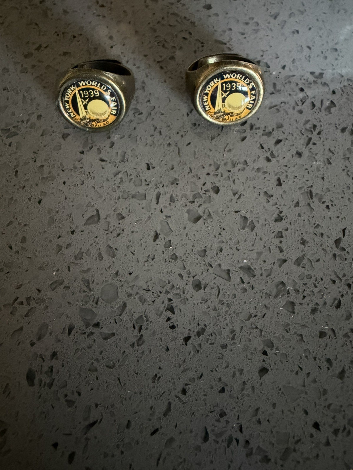 Worlds Fair New York Adjustable Ring 1939  - 2 in lot