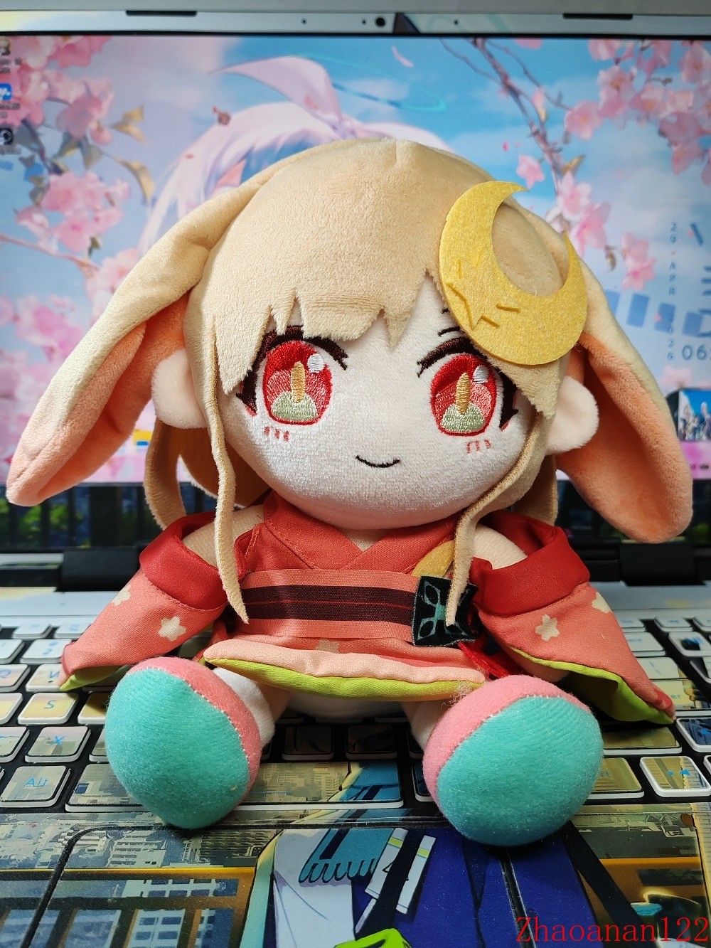 Cosmic Princess Kaguya 17cm Siting Posture Cotton Plush Doll Plush Stuffed Toy