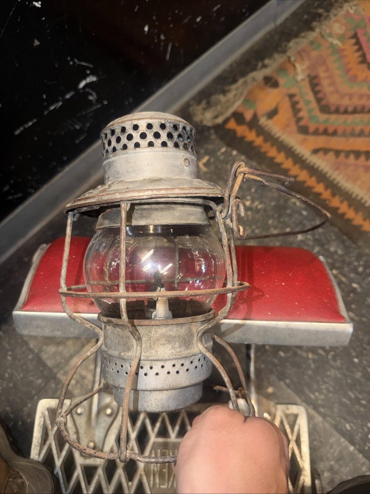 RARE C.N.O & T.P. Cinncinnati New Orleans Texas Pacific Railroad Lantern
