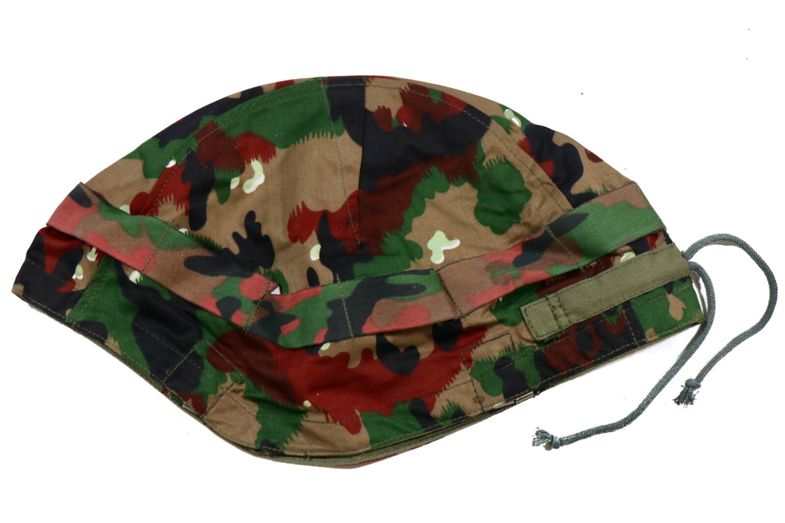 New Old Stock Swiss Helmet Cover Alpenflage Camo For M71 Steel Helmet Model 71