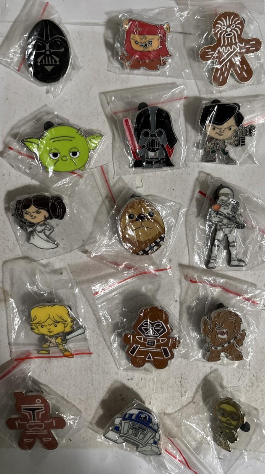 Disney Star Wars Only Pins lot of 15 