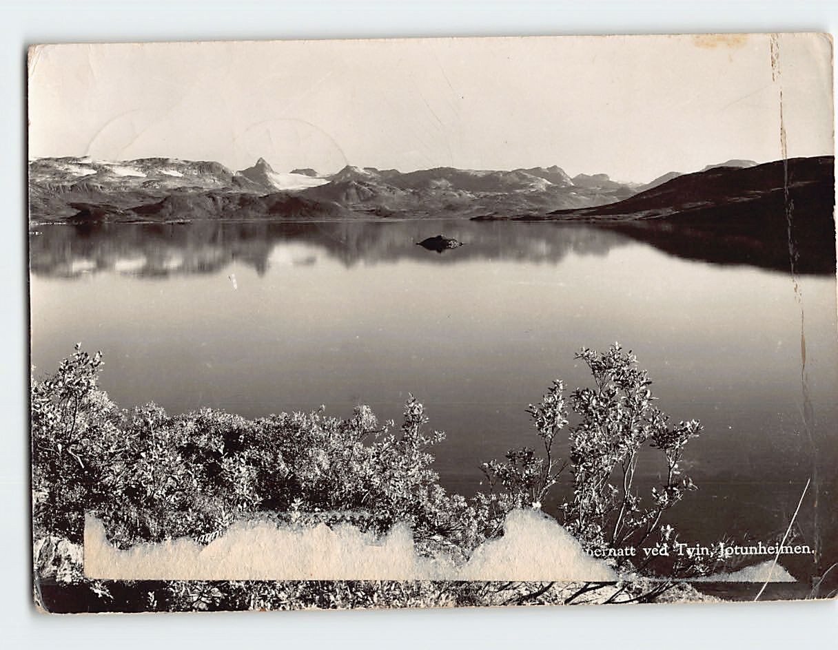 Postcard ved Tyin Jotunheimen Norway