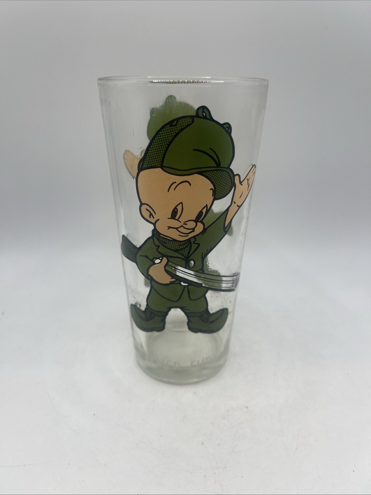 1973 Elmer Fudd's Pepsi Collector Series Tall Tumbler Glass Cup Warner Bros