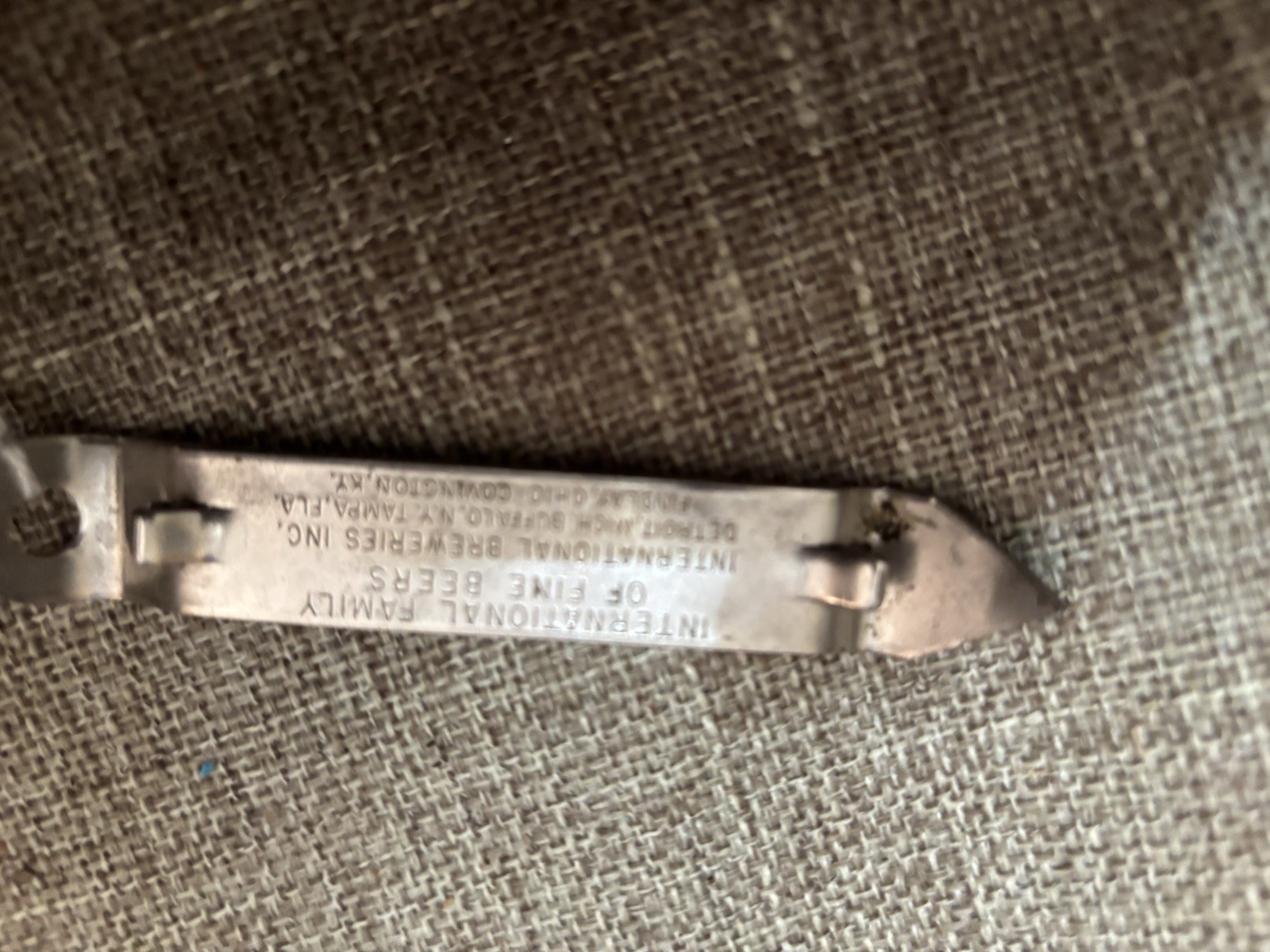 Vintage IBI International Breweries Inc. Beer Opener Iroquois Frankenmuth 4
