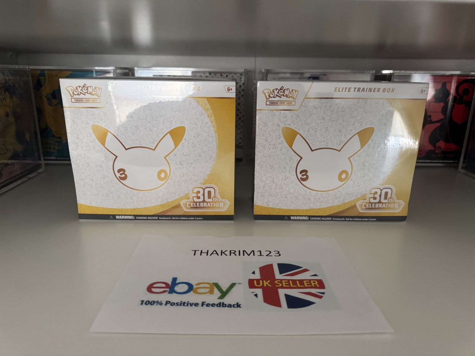 2x Pokemon 30th Anniversary Elite Trainer Box ETB New Sealed ✅ Same Day Ship 🚚