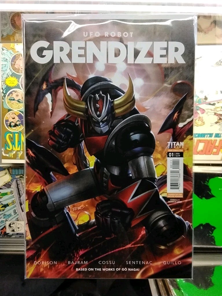 UFO Robot Grendizer #1 A Cvr, Chew 