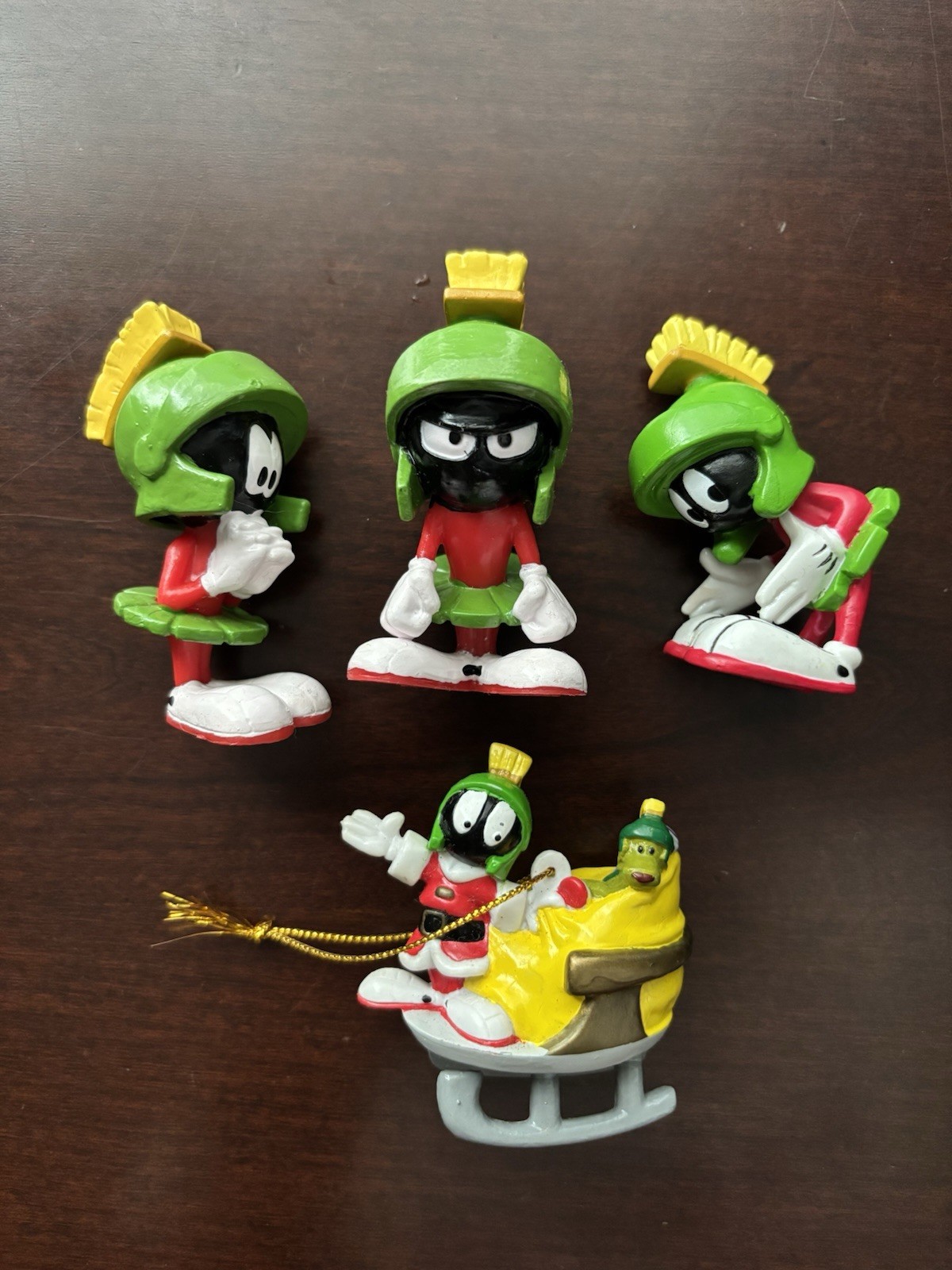 Vintage Looney Tunes Marvin the Martian PVC Figures Lot of 5 Applause 90s