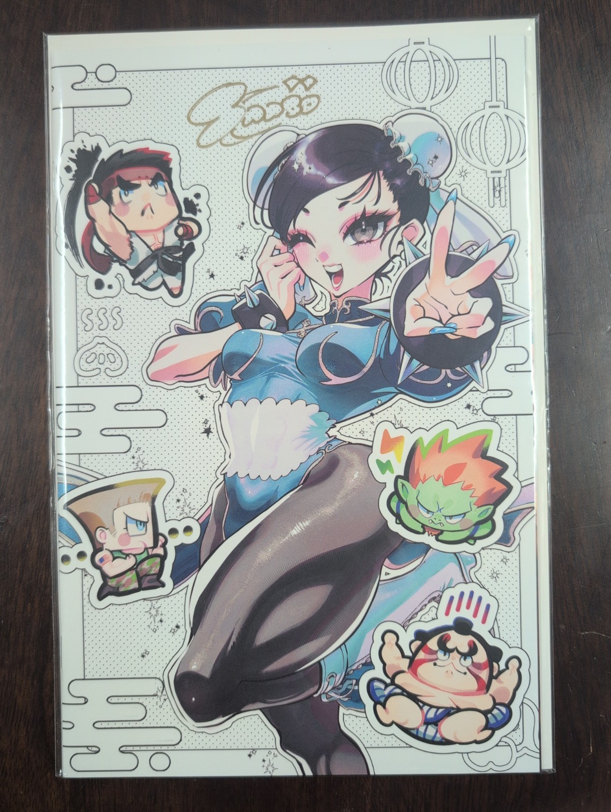Street Fighter II #1 2026 Sunao Saito SDCC Exclusive Ronin Club Remarqued Signed