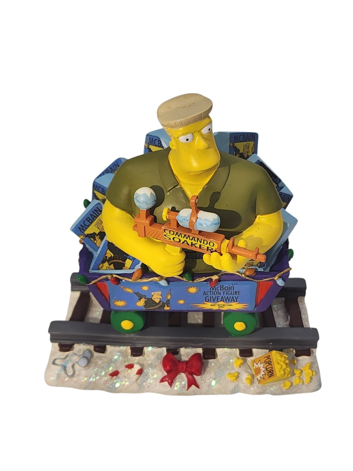 2005 The Simpsons Christmas Express Train \