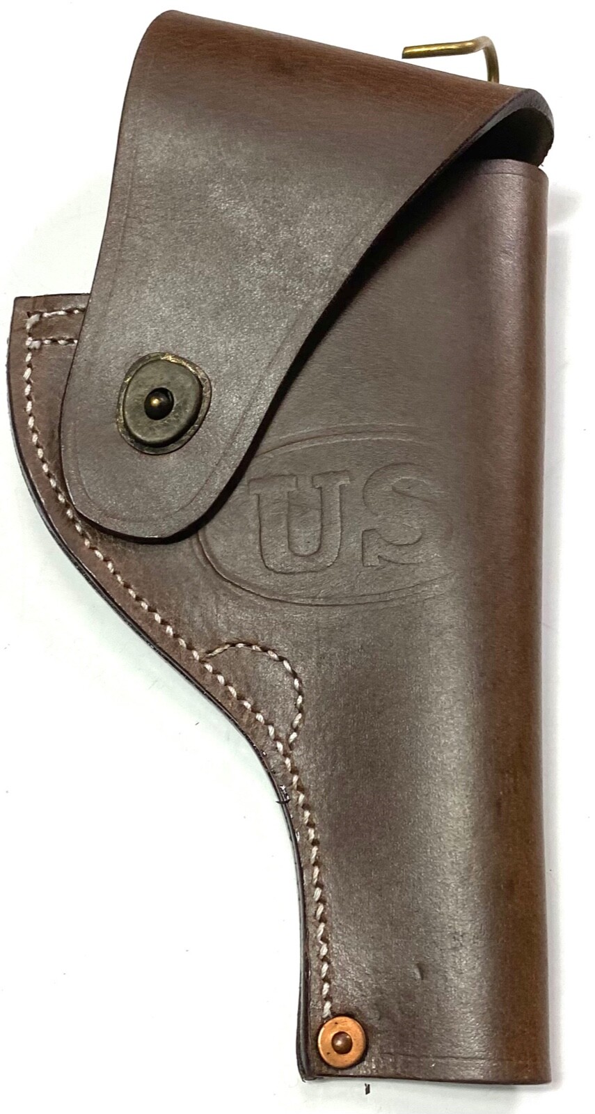 WWII US ARMY S&W VICTORY .38 PISTOL BELT HOLSTER-OILED WWII US ARMY S&W VICTORY .38 PISTOL BELT HOLSTER-OILED