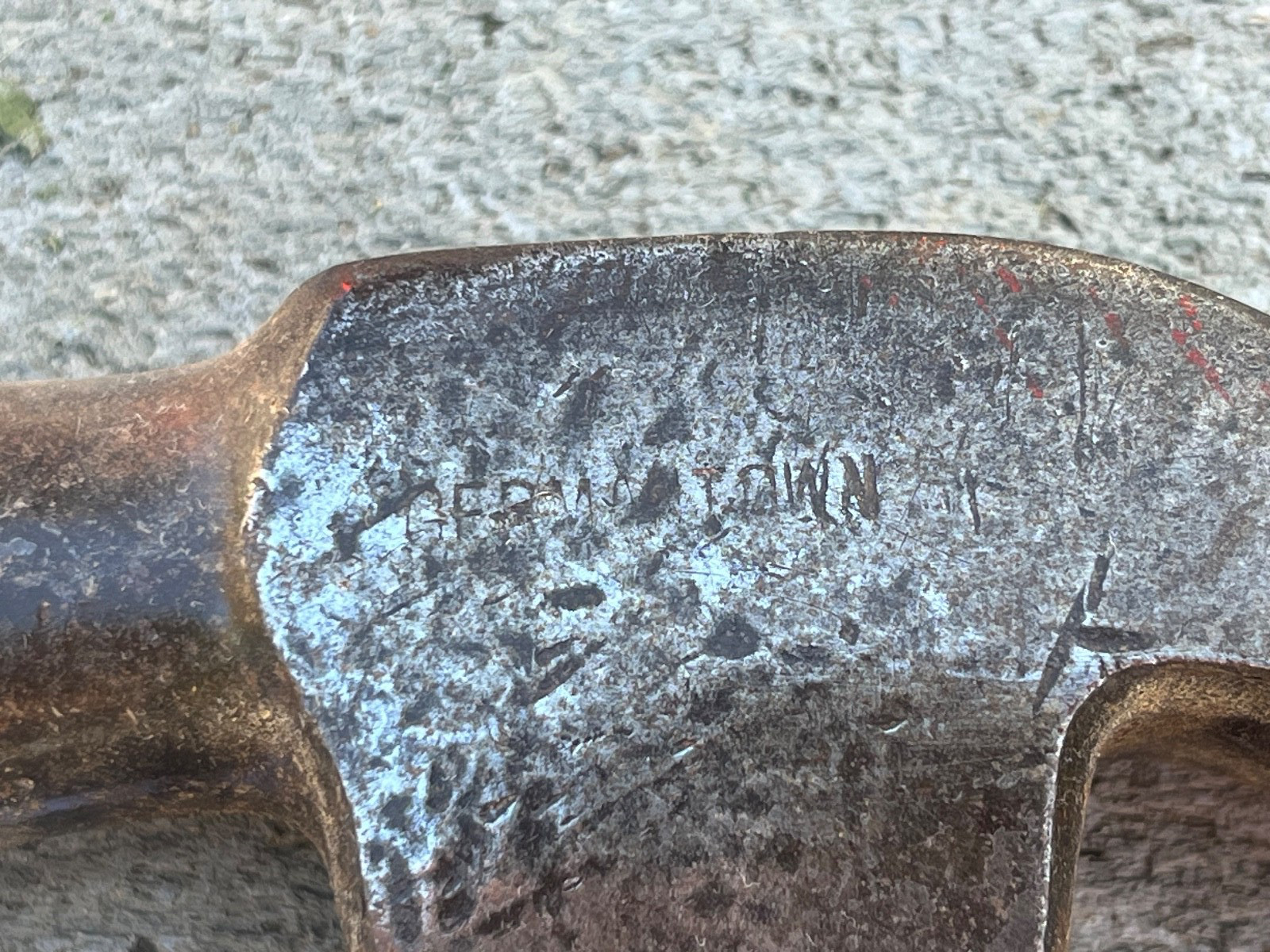 Vintage Germantown tool co. Philadelphia USA    hammer  (27267)