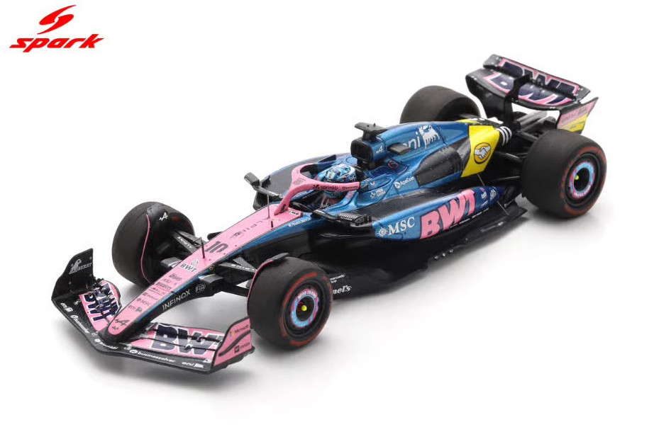 Spark 1/43 Alpine A525 Gasly Austin GP Special Livery Spark 1/43 Alpine A525 Gasly Austin GP Special Livery