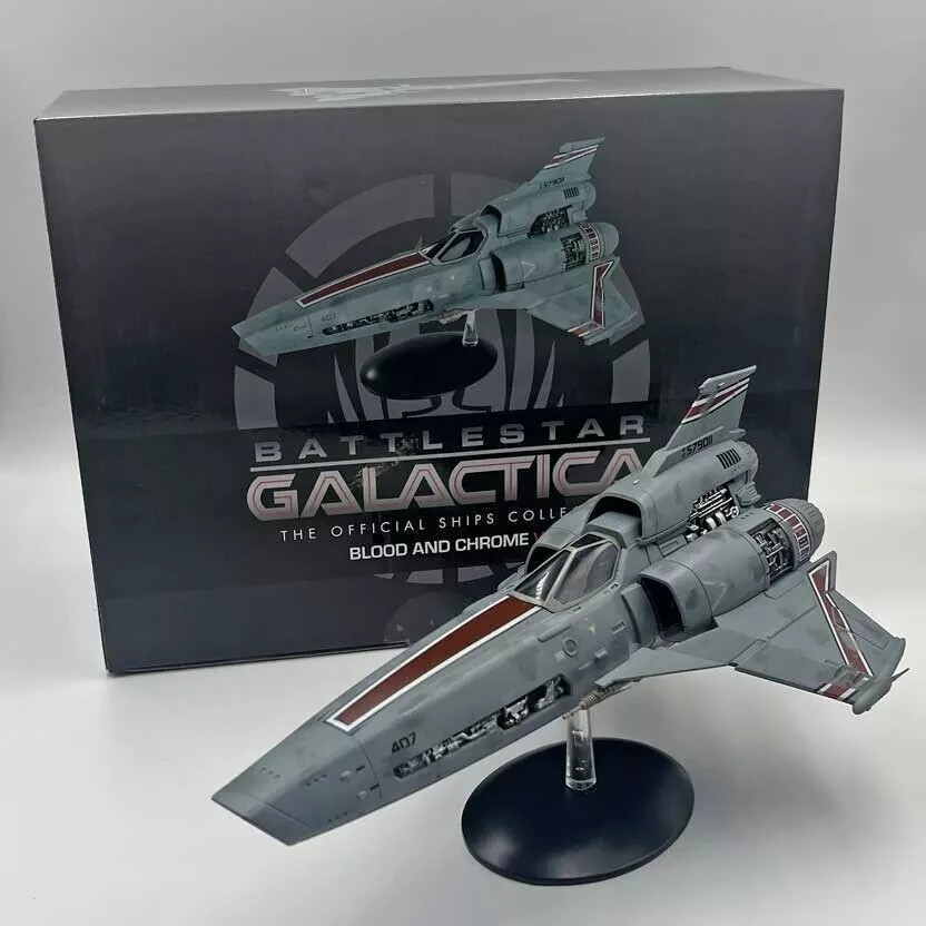 Battlestar Galactica Eaglemoss Blood  Chrome Viper Mark III  in Box G2U