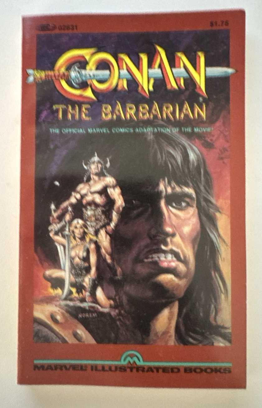 Conan the Barbarian the Movie Marvel Illustrated - 1982 Paperback VG Conan the Barbarian the Movie Marvel Illustrated - 1982 Paperback VG