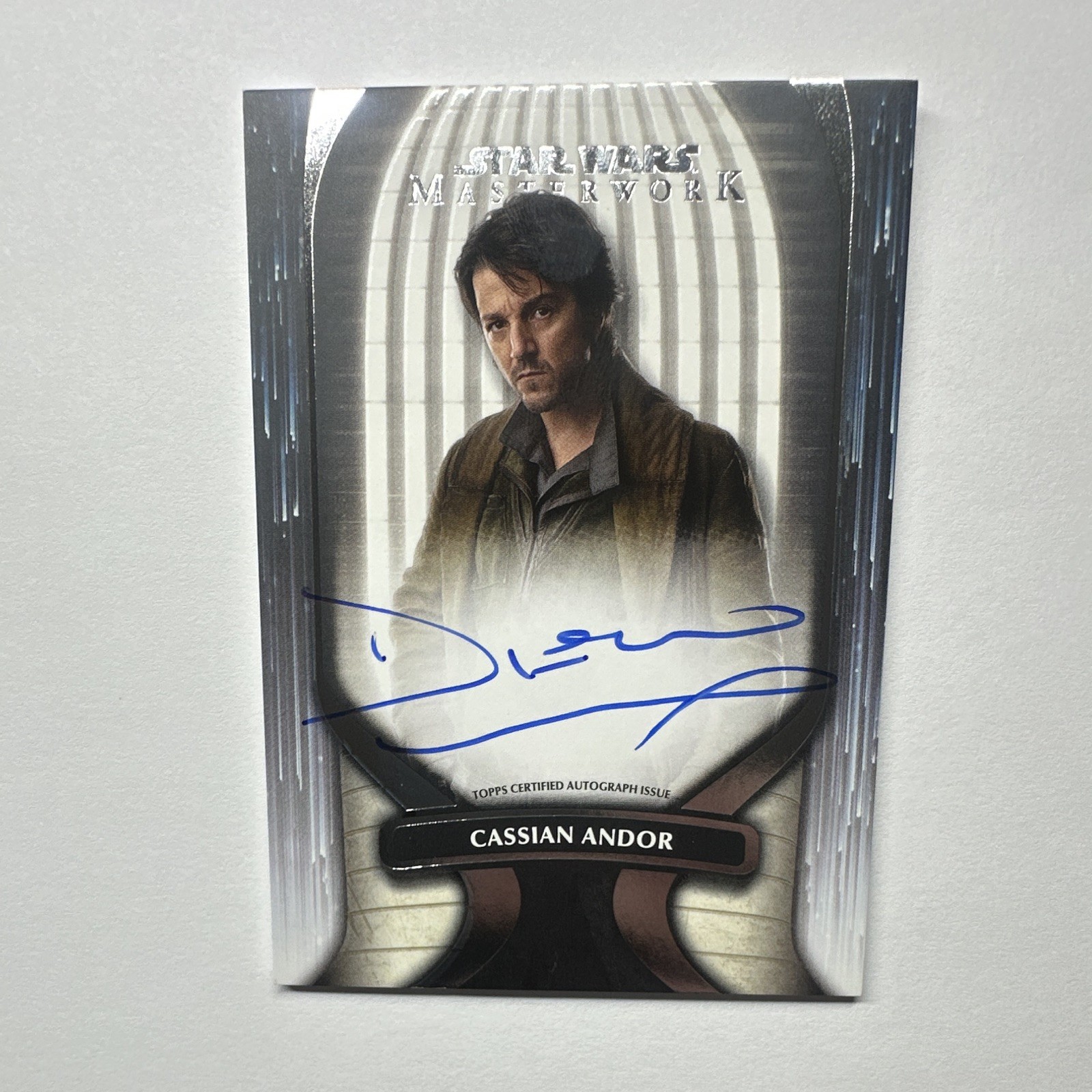 2025 Topps Star Wars Masterwork Diego Luna as Cassian Andor Auto A-CA
