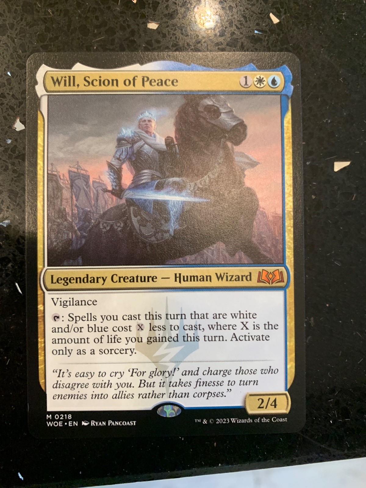 mtg - a multi-listing called Bob, various blue/white/green cards